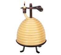 Candle by the Hour 50-Hour Beehive Candle, Eco-friendly Natural Beeswax with Cotton Wick