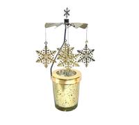 Candle Carousel - Moon Cat Candlestick Rotating Candle Holder | Magnificent Rotating Candle Carousel Candle Carousel for Romantic Home Party Christmas Wedding Decoration