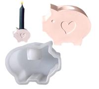 Candle Casting Form - Silicone Crafting Tray, Artisan Candle Stand Mold, Lightweight Workstation Tool, Precision Shape Accessory, Versatile Decorative Kit, Interior Design Gear for Studio, Workshop, P