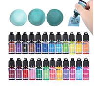 Candle Color Dye - Liquid Concentrated Soy Wax Dyes, High Concentrations Coloring Pigments, 18 or 24 Colors Set, DIY Candle Making Colorant, Craft Wax Tint Solution Making Supplies for Home