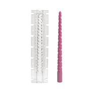 Candle Cone Mould, Conical Mold Make DIY Twisted Candeling Mould - Portable Design 3D Candle Mould for Christmas Dinner Candlelight Candlelight