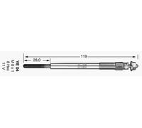 Candle D-Power 40 (NGK-1684) Citroen Berlingo Van M 1.6 HDI 75 MB9HW