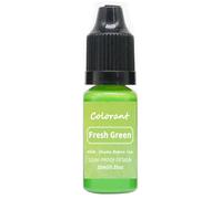 Candle Dye, 10ml Highly Concentrated Liquid Pigment, Leakproof Bottle, for Soy Wax Paraffin Soap Coloring Yellow Green