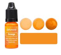 Candle Dye - 16 Colours, Candle Dye for Soy Wax, Candle Colour Dye for Candle Making, Oil-Based Liquid Dye for Wax Melts, Oil-Based Candle Colour Dye for Soy Wax for Candle Making (Orange)
