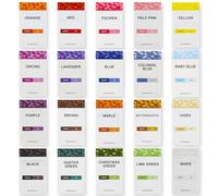 Candle Dye - Made in The USA - 20 Popular Colors for Paraffin or Soy Wax - Premium Colorants - Highly Concentrated - Great for Professionals or Hobbyist - 100 Dye Chips