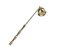 Candle Extinguisher Snuffer - 17cm Bell Shaped Stainless Steel Wick Flames Put Out Tool, Long Handle Safety Accessory, Vintage Style -Free Flame Snuffers - For Home Kitchen Hotel Wedding