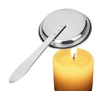 Candle Extinguisher Snuffer with Long Handle | Candle Put Out Tool Stainless Steel | Heat Resistant Tool Flame Out for Camping Campsite Candlelight Outdoors Bonfire Picnic Home