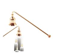 Candle Extinguishers, Rustic Metal Wick Extinguisher Accessory | Bell Shape Extinguishing Tool, Safely Extinguishing Wicks at Home Birthday Gift