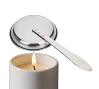 Candle Flame Extinguisher - Long Handle Heat Resistant Snuffer, Safety Put Out Tool for Aromatherapy Candles Tea Lamps, Decorative Portable for Camping Bonfire Home