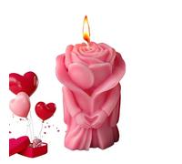 Candle for Valentines Day Rose Romantic Scented Soy Wax