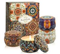 Candle Gift Set for Women 4 Pack