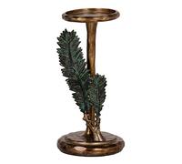Candle Holder 11 x 11 x 23.5 cm Metal Copper