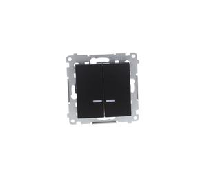 Candle Holder Connector with LED Rear Mount DW5BL.01/49