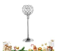 Candle Holder Crystal Vintage Home Decoration, Christmas Table Decoration as a Centrepiece, Suitable for Dining Room, Wedding, Party, Bedroom, Living Room, Dorm, Apartment, Holiday, Birthday, Offices