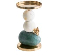 Candle Holder KRIVODOL Marble 20 cm Multicolour