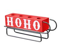 Candle Holder KUHMO Red Metal