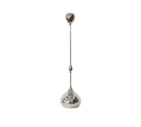 Candle Holder Living Room Bedroom Soft Decoration Silver Home Atmosphere Water Drop Candlestick Ornaments Candlestick Holder(B)