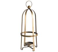 Beliani Candle Holder MARAWI Metal 48 cm Gold, Gold