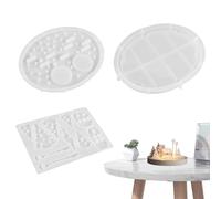 Candle Holder Melting Moulds, Tea Light Holder Mould | Candle Holder Mould Making - Tree House Silhouette Casting Moulds and Street Lights Suitable for Beginners for the Home