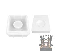 Candle Holder Molds | Bunny Shape Cartoon Casting Mould | Easter Candle Holder Mold Silicone - for DIY Lovers Plaster Party Clay Soap Holidays Birthday