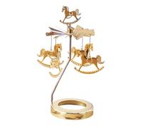 Candle Holder - Rotating Thermal Lantern, Fairytale Aromatherapy Stand | Heat Powered Rotating Function, Reflective Design Product Made of Stainless Steel, Longtail for Wedding, Dining Room, Sc