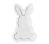 Candle Holder Shape For Resin,Rabbit Figurines Cast In Epoxy Decorative Ornaments And Art - Molds For Resin And Concrete Art | Party Home Decor Table Dinner Wedding Table Decoration