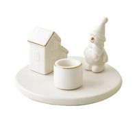 Candle Holder, Winter Room Home Decoration, Creative Candle Holder as Table Decoration, for Living Room, Kitchen, Office, Fireplace, Bench, Window, Entrance, Party and Wedding