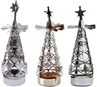 candle holders, 3pcs Wrought Iron Candle Holders Home Decoration Metal holder Crafts candlestick candelabros Tree-shaped rotating candlestick