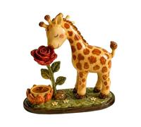 Candle Holders for Table Centerpiece Resin Giraffe Craft