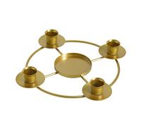 Candle Holders | Round Table Centrepieces for Decoration - Candle Holders for Advent Wreath | for Living Room, Bedroom, Farmhouse, Fireplace, Christmas, Christmas