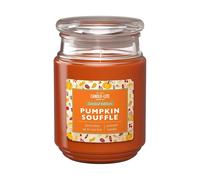 Candle-Lite Pumpkin Souffle Scented Candle Jar 18oz in Orange Candle-Lite Orange