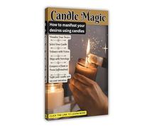 Candle Magic_ How to Manifest Your Desires Using Candles Canvas Poster Bedroom Decor Sports Landscape Office Room Decor Gift 16x24inch(40x60cm) Frame-style-18