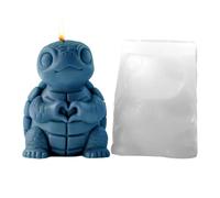 Candle Making Molds - 7.8cm Soy Wax for Candle | Handmade Scented Candles,Turtle Frog Puppy AnimalMold Beeswax &, Reusable Soap Resin Casting Tool DIY, 1 Piece.