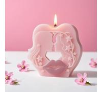 Candle Making Molds - Flexible Silicone Candle Molds Resin Casting Kits | Romantic Handmade Craft Supplies, Handmade Craft Tools for Decorative