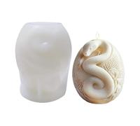 Candle Making Molds, Flexible Silicone Resin Casting Moulds for Crafting, Multipurpose Epoxy Molds for Handmade Candles, Soap, and Decorative Ornaments