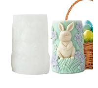 Candle Making Molds - Oven Safe Rabbit Egg Tool - Easter Candle Making Mold | for Friends Students Adults Men Women Easter Birthday Party Home Indoor