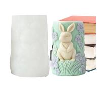 Candle Making Molds - Rabbit Reusable Easy Release Tool | Easter Bunny Candle Mold | for Family Friends Adults Men Women Easter Birthday Party Home Indoor