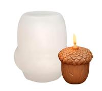 Candle Making Molds - Reusable Pine Cone Crafting Tools | Silicone Christmas Molds Candle Making - for Wax Plaster Soap Clay Chocolate Cake Arts & Crafts Christmas Table Decor Holiday