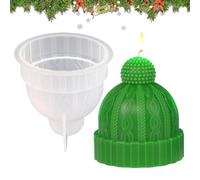 Candle Making Molds, Silicone Mold for Christmas Hats | Washable Reusable Silicone Mold | Resin Moulds, Easy to Detach for Family, Friends, Coworkers, Birthday, New Jaa