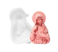Candle Making Molds,Silicone Soap Mold, Vertical Plaster Mold, Craft Making Tool, Resin Mold for Wax, Soap, Scented Candles, Home Decoration