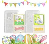 Candle Making Mould, Craft Tool with Easy Release for Easter, Candle Making Mold, for the Whole Family, Friends, Students, Birthday Parties