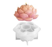 Candle Making Moulds, Flower Silicone Mold, Flexible Silicone Molding Moulds, Aromatherapy Candle Molds - Epoxy Molds Moulds, Flower Crafts