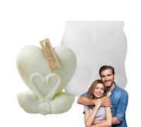 Candle Making Resin Mold - Heart Shaped Swan Shaped Silicone Mould, Scented Candles And Plaster Crafts | DIY Mole For Valentine's Day, Fabric