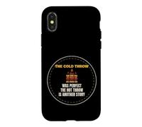 Candle Making The Cold Throw Was Perfect Funny Candle Maker Case for iPhone X/XS