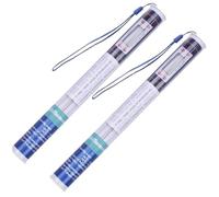 Candle Making Wax Melting Turkey Meat Chicken BBQ Grill Digital Thermometer LCD Display Backlight Readable 300C ETYN Stainless Steel Probe Case & Battery Included (2-Pack) (2)