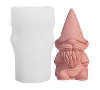 Candle Mold, Nano Candle Mould,Christmas Decorations with 3D - Aromatherapy Gypsum Resin Soap Mould, DIY Christmas Dwarf Mould, Epoxy Plaster, d