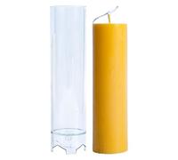 Candle Mold - PC, 1.73 x 6.93 Inch Cylindrical Candle Mold, Easy to Release | Easy Clean DIY Candle Making Tool for Home and Workshop