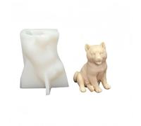 Candle Mold Puppy Teddy Dog Aromatherapy Candle Mold Animal Puppy Glue Mold - Shiba Inu