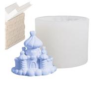 Candle Mold - Reusable Easy Release Tool, Silicone Mold for Castles, for School Projects, Study, Family Gatherings, Beginners and Experts