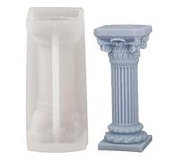 Candle Mold Roman Pillar - Roman Column Silicone Fondant Mold,Ancient Greek Pillars Silicone Mold for Chocolate Candy Candle Making Crafts Home Decoration